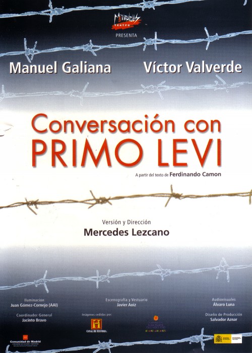 Cartel Primo Levi