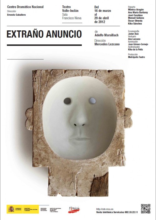 Cartel Extraño Anuncio C.D.N.