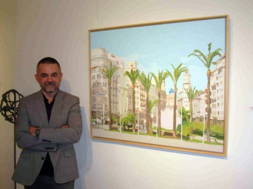 Javier Aoiz Orduna con "Ocho Palmeras"