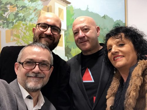 023. Con Ramón, Ángel y Carmen