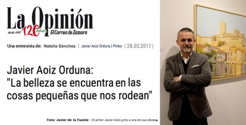 La Opinión de Zamora - portada entrevista ok
