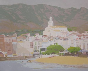 [09] MÁGICA LUZ (serie "Mare Nostrum"), acrílico/lienzo, 81x100 cm