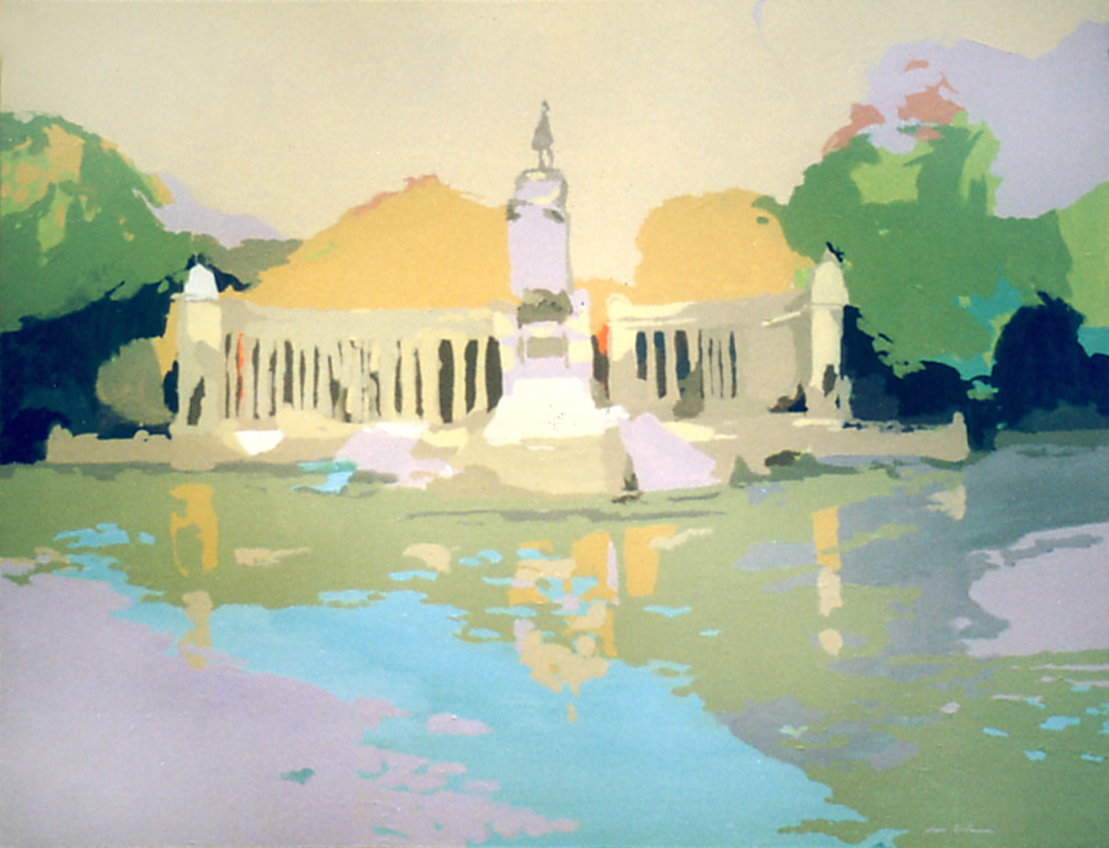 [01] RETIRO, acrílico/lienzo, 89x116 cm