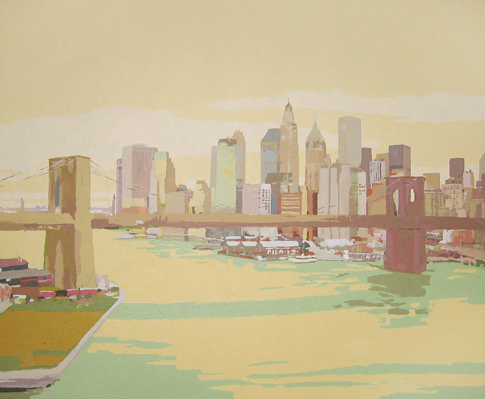 [02] NEW YORK NEW YORK I, acrílico/lienzo, 81x100 cm