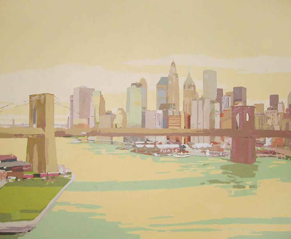 NEW YORK NEW YORK I, acrílico/lienzo, 81x100 cm, 2010
