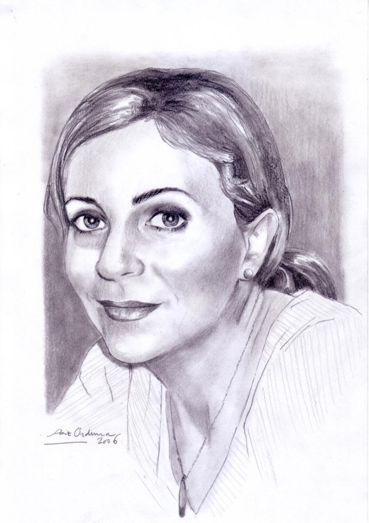 RETRATO DE SUSANA CAVERO, 2006, Lápiz/papel, 29x20 cm, 2006