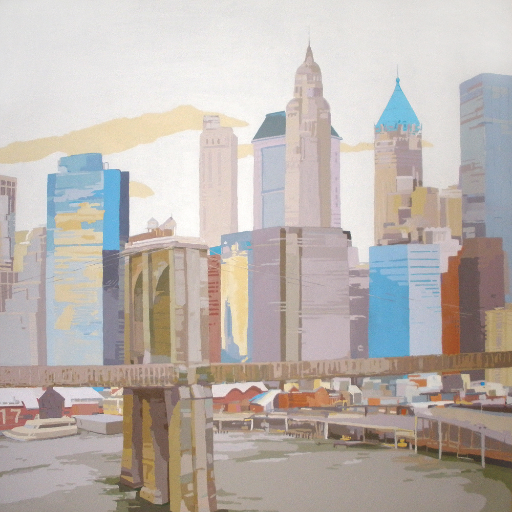 PIER 17 NYC II, acrílico/lienzo, 195x195 cm