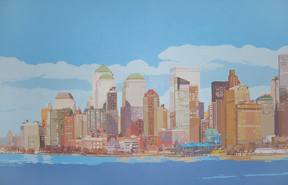 [12] NEW YORK SKYLINE I, acrílico/lienzo, 73x116 cm
