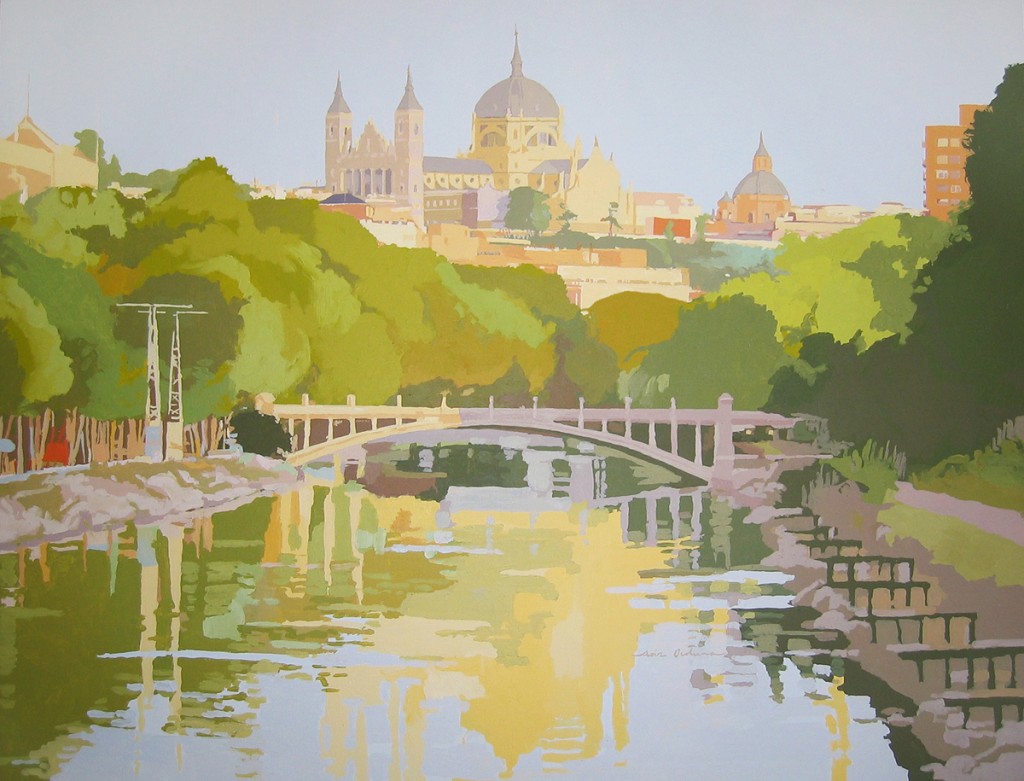 [06] MADRID RÍO, acrílico/lienzo, 89x116 cm